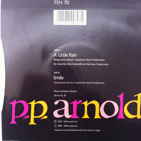 P.P. Arnold : A Little Pain (7", Single)