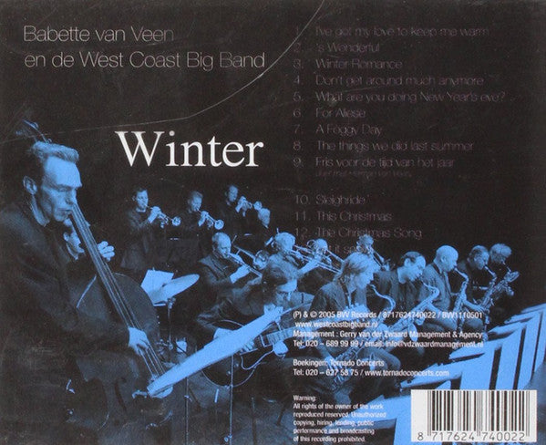 Babette van Veen En De West Coast Big Band : Winter (CD, Album)