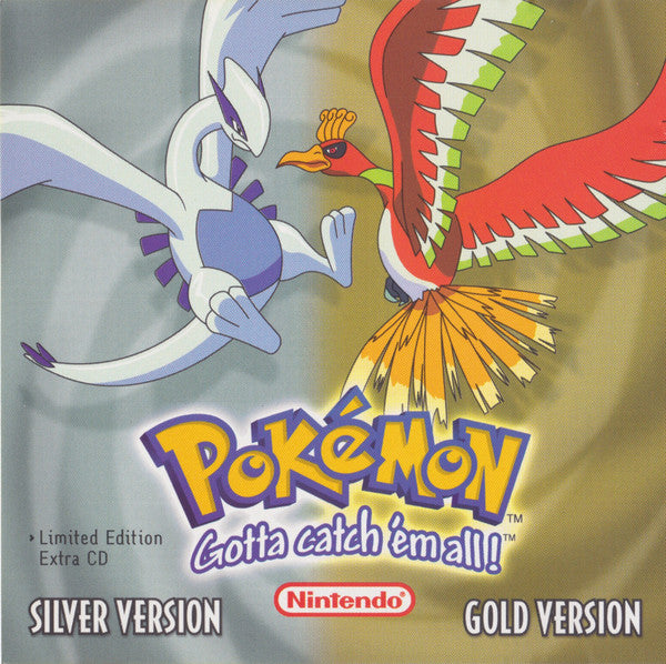 Various : Pokémon Gold And Silver Versions Limited Edition Extra CD (CD-ROM, Ltd, Promo)