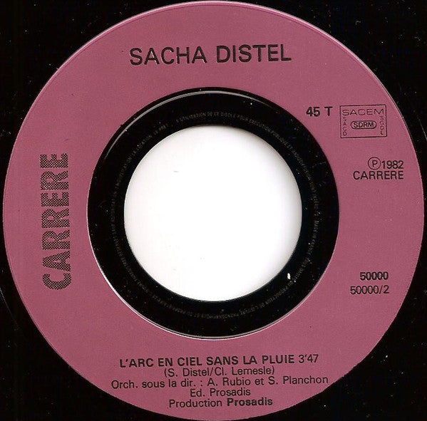 Sacha Distel : Ma Femme (7", Single)