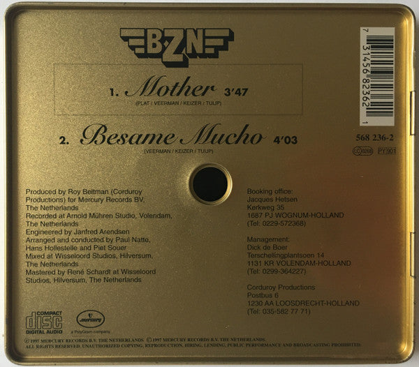 BZN : Mother (CD, Single, Ltd)
