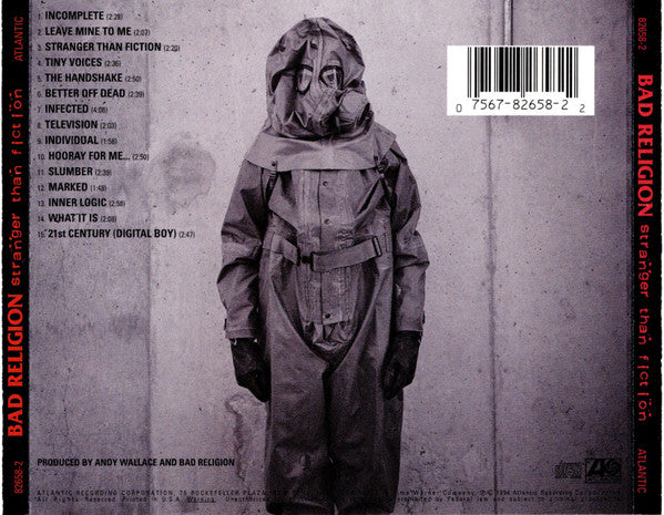Bad Religion : Stranger Than Fiction (CD, Album, Spe)