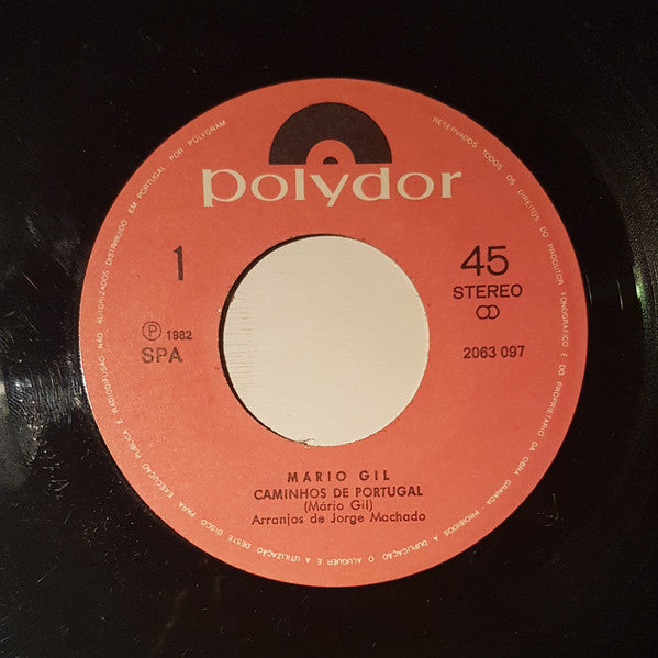Mário Gil : Caminhos De Portugal (7", Single)