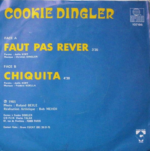 Cookie Dingler : Faut Pas Rever (7", Single)