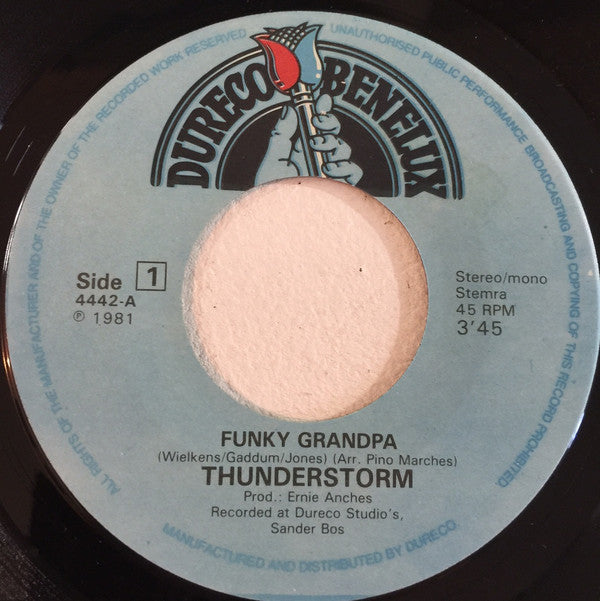 Thunderstorm : Funky Grandpa (7", Single)