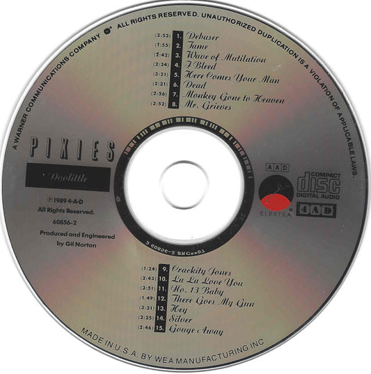 Pixies : Doolittle (CD, Album, RE, Com)