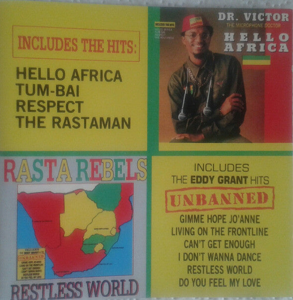 Dr. Victor And Rasta Rebels : Hello Africa (CD, Comp)