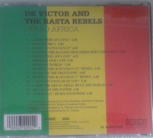 Dr. Victor And Rasta Rebels : Hello Africa (CD, Comp)