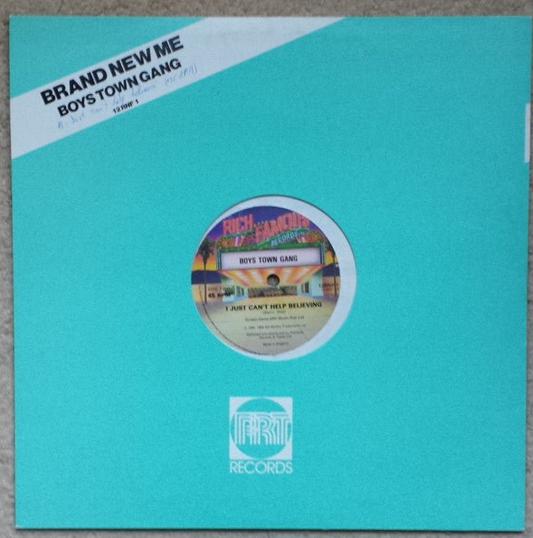 Boys Town Gang : Brand New Me (12")