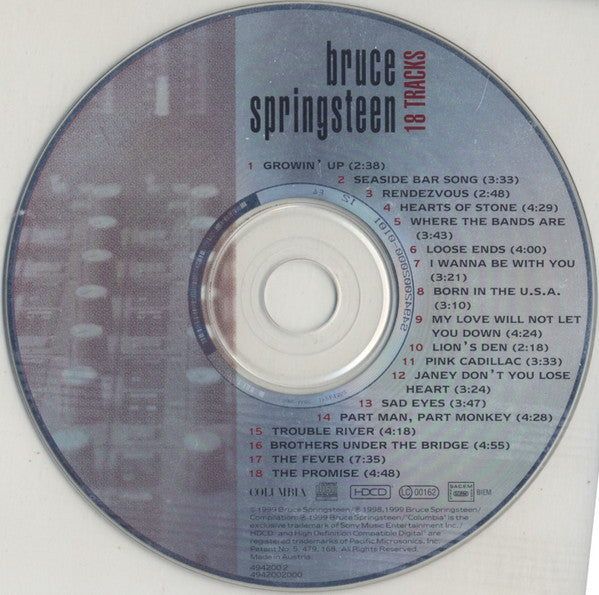 Bruce Springsteen : 18 Tracks (HDCD, Album, Comp, Ltd, Dig)