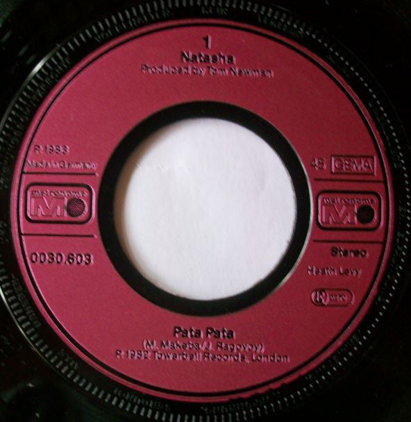 Natasha England : Pata Pata (7", Single)