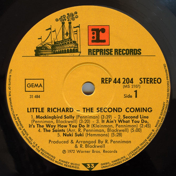 Little Richard : The Second Coming (LP, Album)