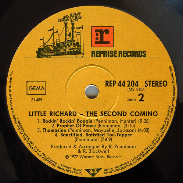 Little Richard : The Second Coming (LP, Album)