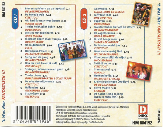 Various : 'T Was Hier Fantastisch (2xCD, Comp)
