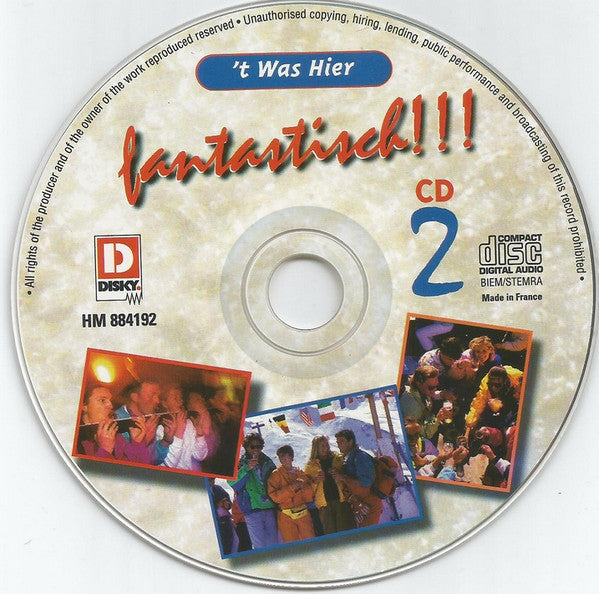 Various : 'T Was Hier Fantastisch (2xCD, Comp)