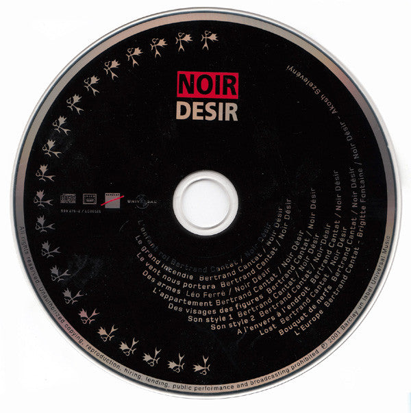Noir Désir : Des Visages Des Figures (CD, Album, Dig)