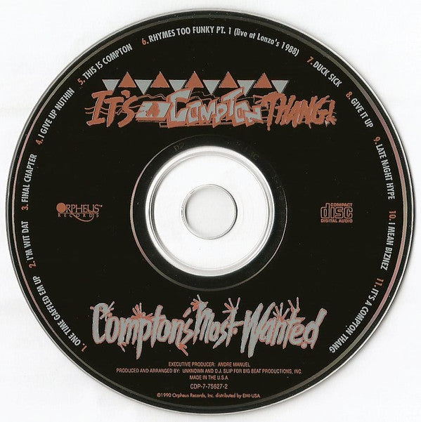 CMW : It's A Compton Thang (CD, Album)