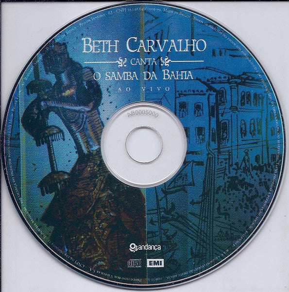 Beth Carvalho : Canta O Samba Da Bahia (Ao Vivo) (CD, Album)