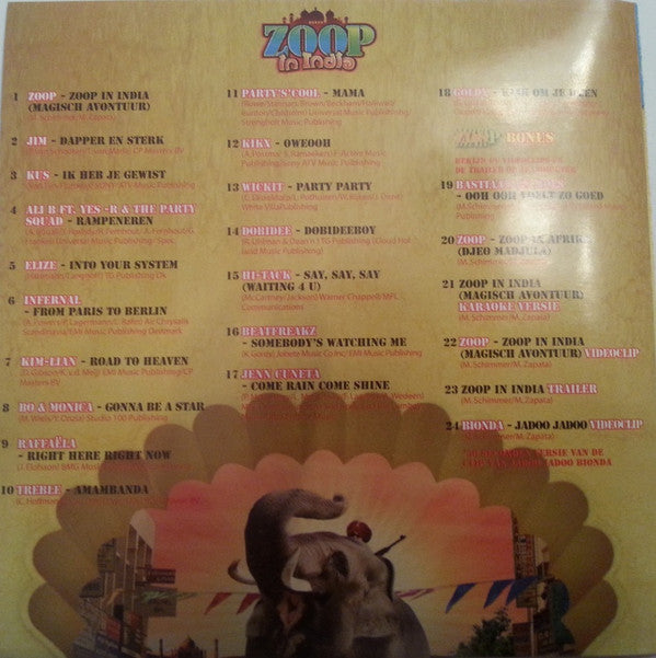 Various : Zoop In India (CD, Album, Comp)