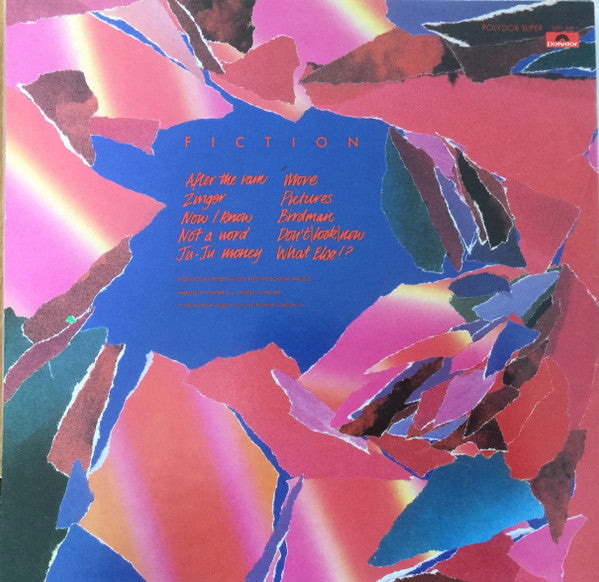 The Comsat Angels : Fiction (LP, Album)