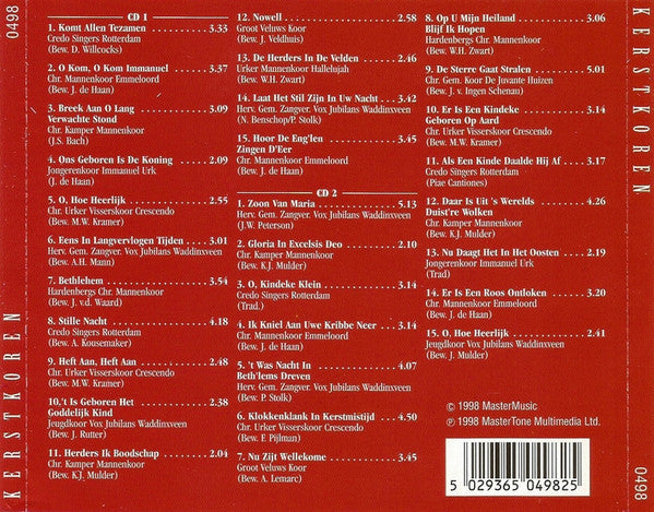 Various : Kerstkoren (2xCD, Comp)