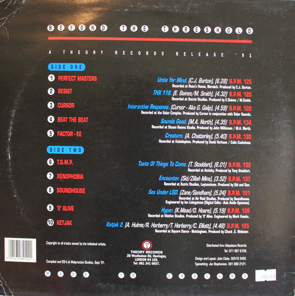 Various : Beyond The Threshold (LP)