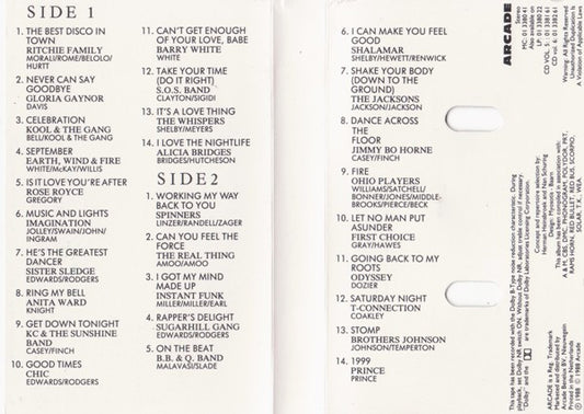 Various : Dance Classics Volume 3 (Cass, Comp)