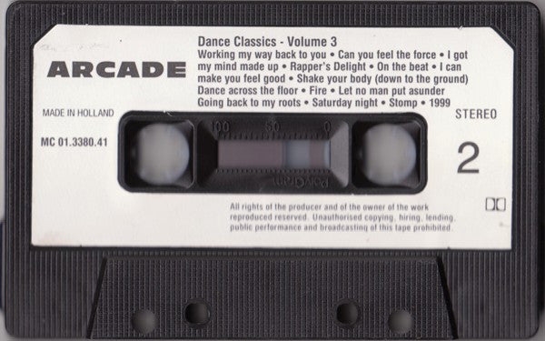 Various : Dance Classics Volume 3 (Cass, Comp)