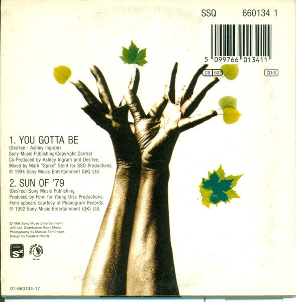 Des'ree : You Gotta Be (CD, Single)