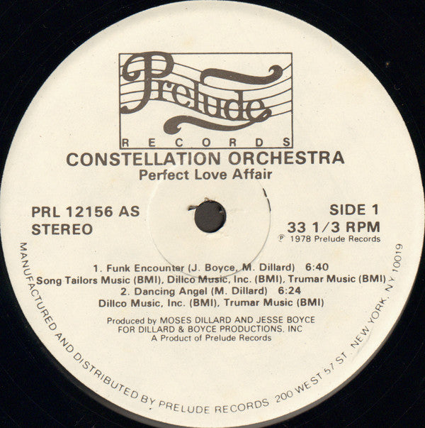 Constellation Orchestra : Perfect Love Affair (LP, Album, Don)