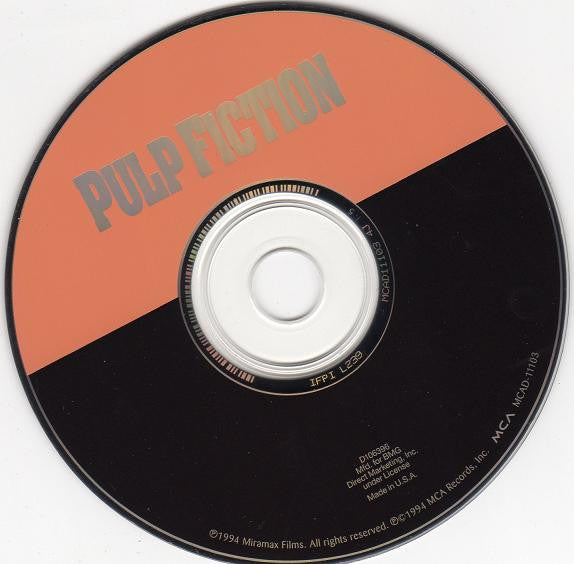 Various : Music From The Motion Picture Pulp Fiction (CD, Comp, Club)