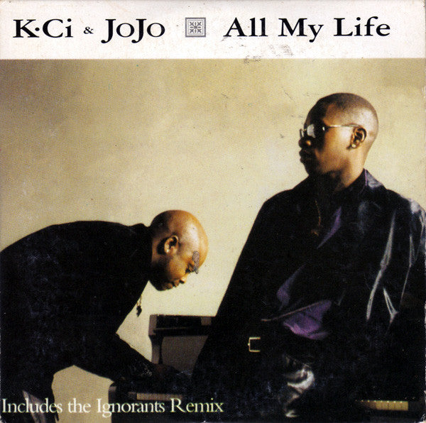 K-Ci & JoJo : All My Life (CD, Single, Car)