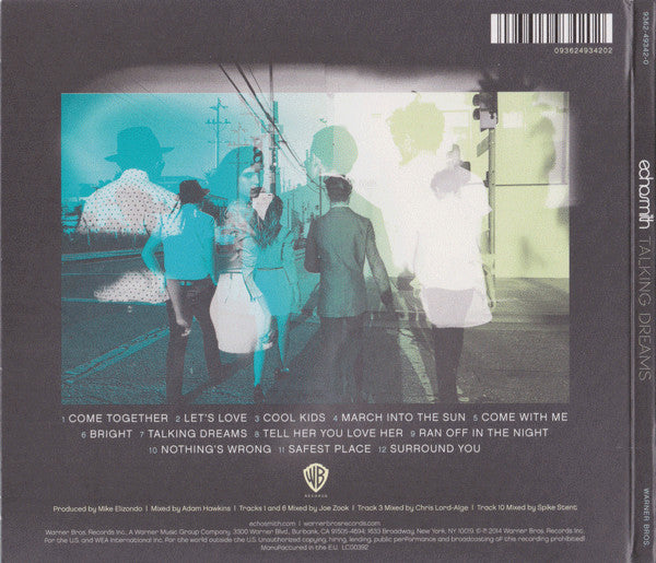 Echosmith : Talking Dreams (CD, Album, Gat)