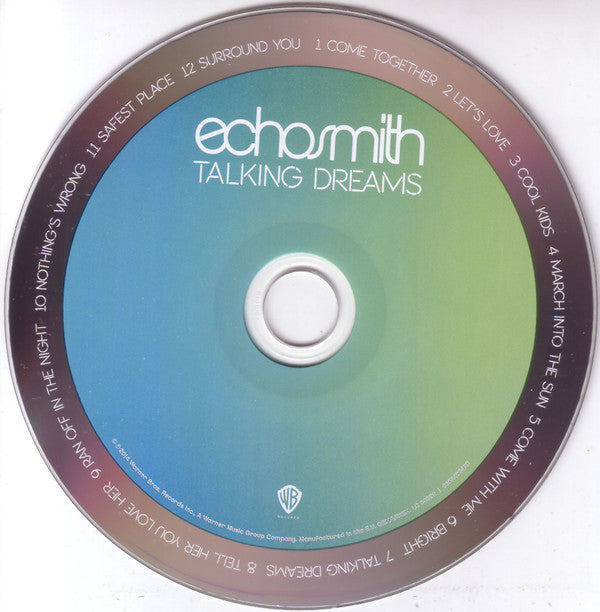 Echosmith : Talking Dreams (CD, Album, Gat)