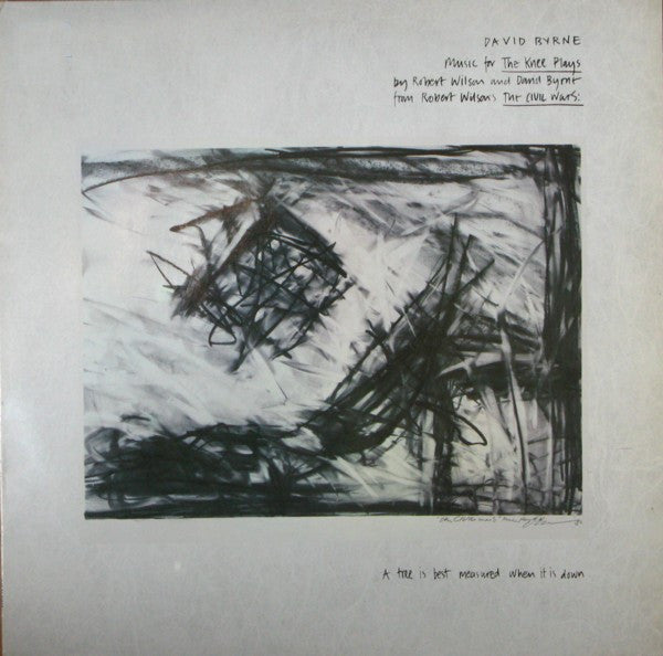 David Byrne : Music For The Knee Plays (LP, Album)