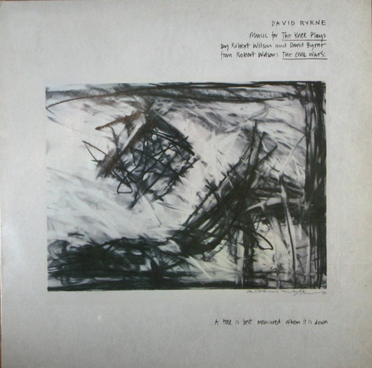David Byrne : Music For The Knee Plays (LP, Album)