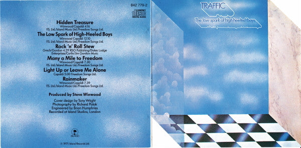 Traffic : The Low Spark Of High Heeled Boys (CD, Album, RE)