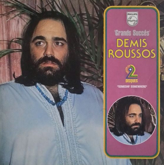 Demis Roussos : Grands Succès - "Someday Somewhere" (2xLP, Comp, Gat)