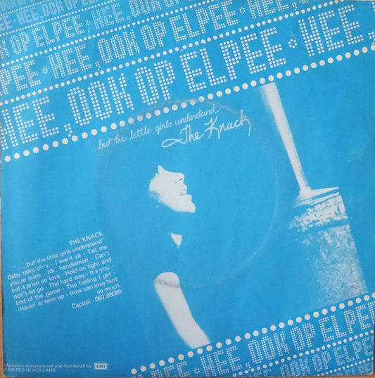 The Knack (3) : Baby Talks Dirty (7", Single)