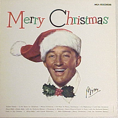Bing Crosby : Merry Christmas (LP, Album, RE, Tan)