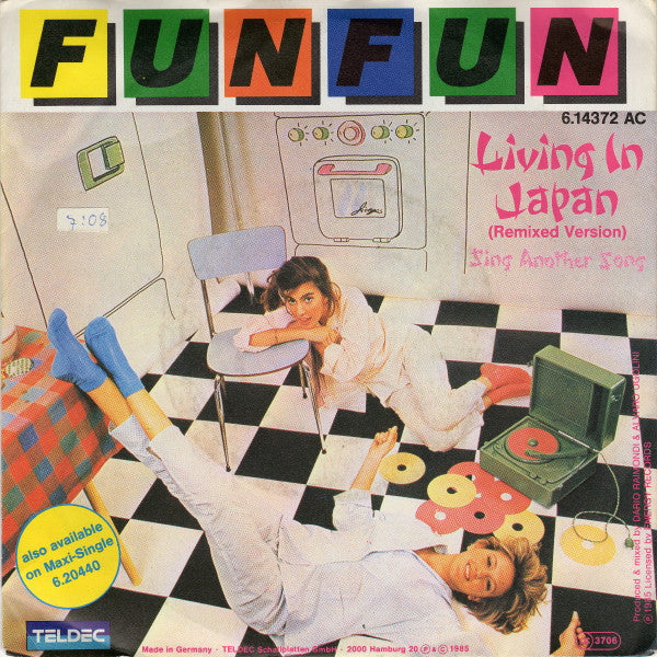 Fun Fun : Living In Japan (Remixed Version) (7")