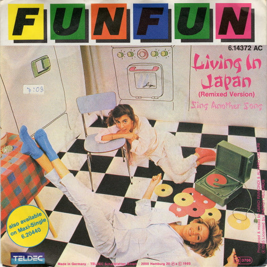 Fun Fun : Living In Japan (Remixed Version) (7")