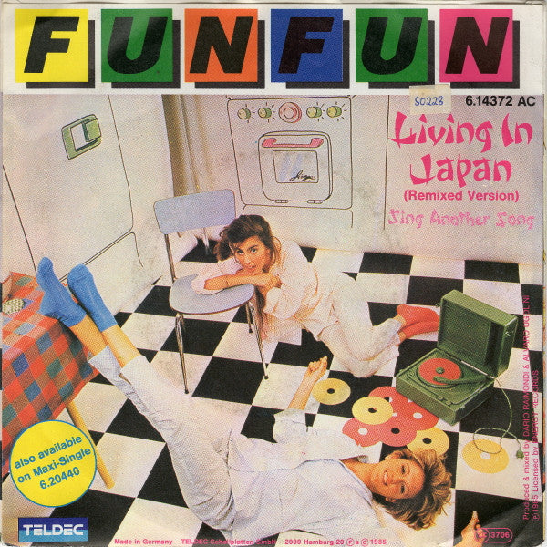 Fun Fun : Living In Japan (Remixed Version) (7")
