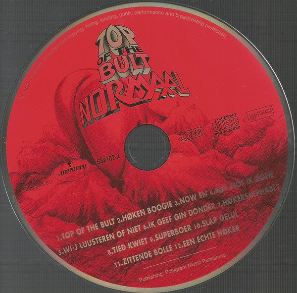Normaal : Top Of The Bult (CD, Album)