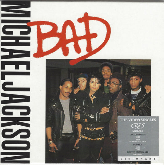 Michael Jackson : Bad (Hybrid, DualDisc, Single, Ltd, Num, PAL)
