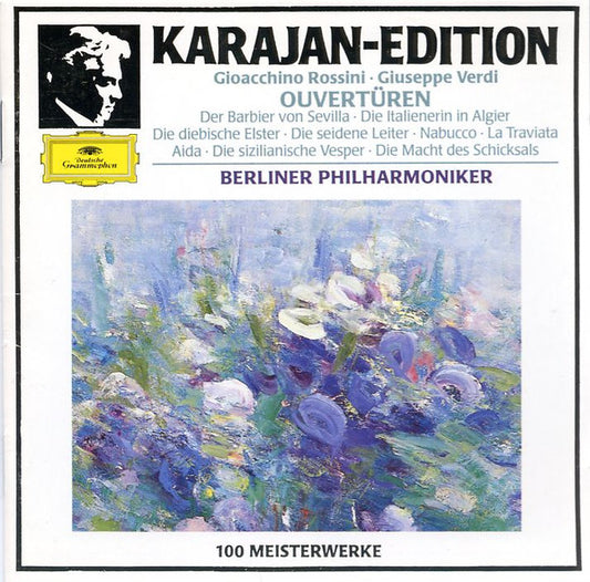Gioacchino Rossini / Giuseppe Verdi : Herbert von Karajan, Berliner Philharmoniker : Ouvertüren (CD, Comp, RM)