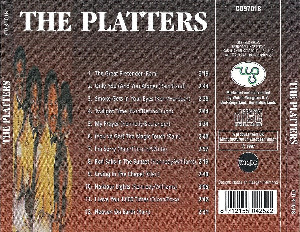 The Platters : The Platters (CD, Comp, RE)