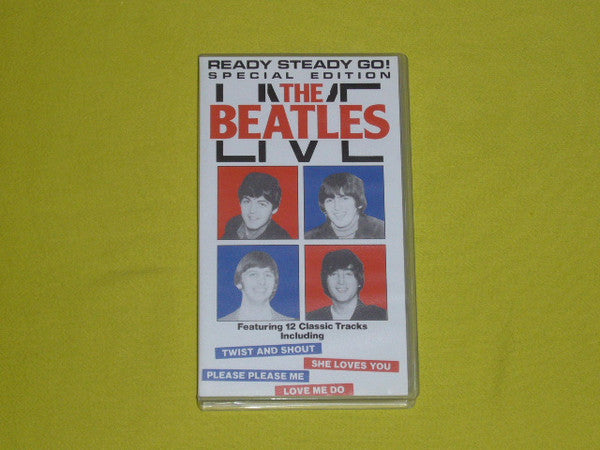 The Beatles : Ready Steady Go! Special Edition/The Beatles Live (VHS, EP, Mono, PAL, Bla)