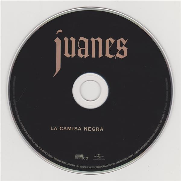 Juanes : La Camisa Negra (CD, Single)