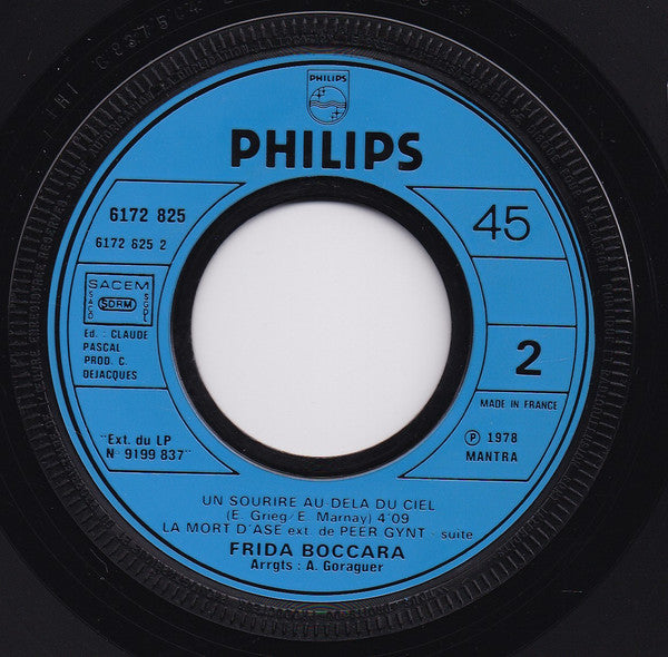 Frida Boccara : L'Anneé Où Piccoli...Jouait "Les Choses De La Vie" (7", Single)